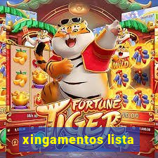 xingamentos lista